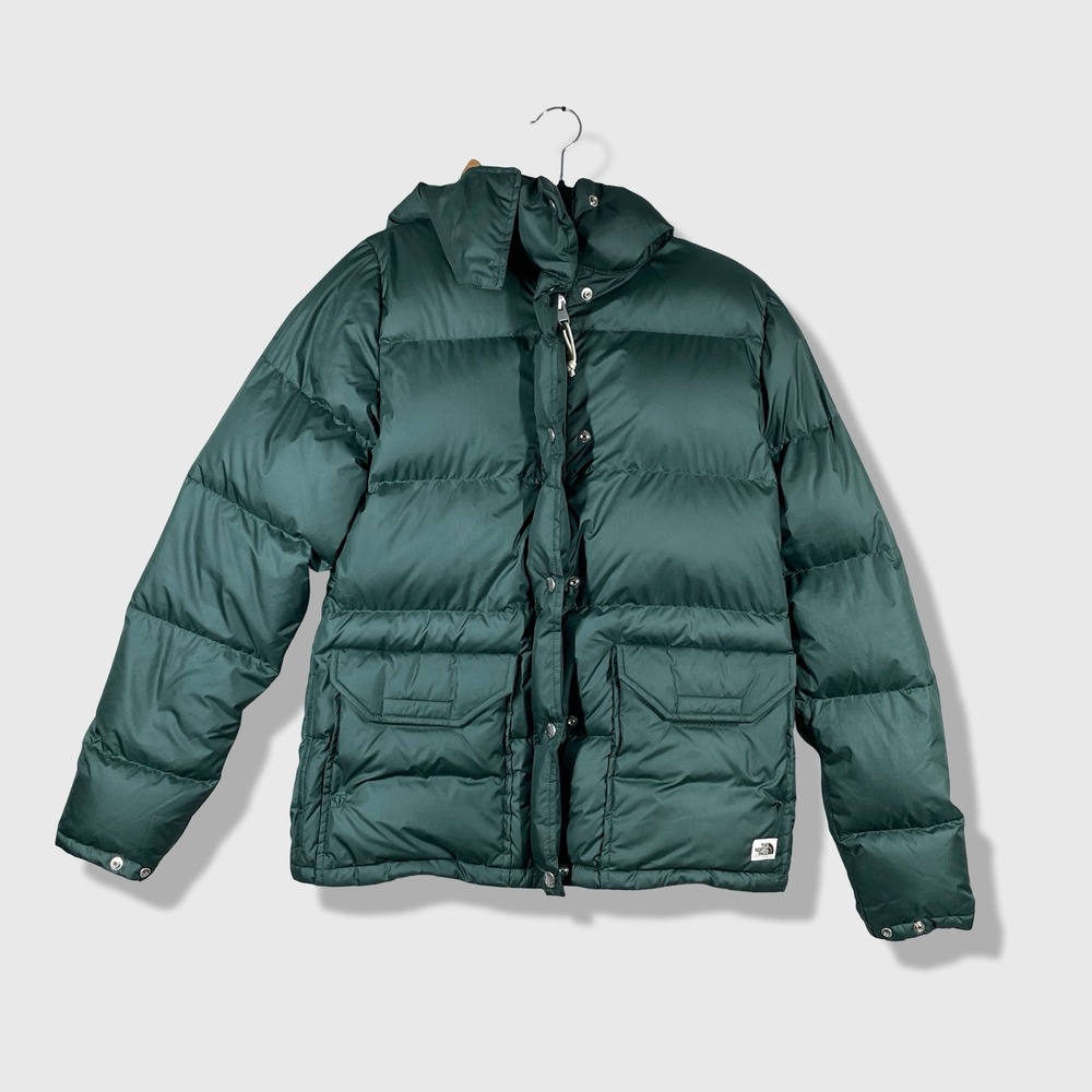 The North Face Sierra Down Puffer Jacket Womens XS Green Gorpcore Outdoor Winter